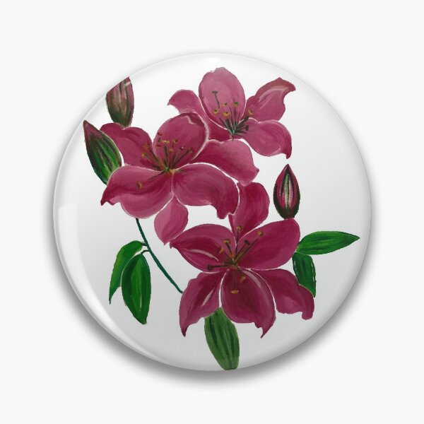 Item preview, Vibrant blossoming Lilies  designed and sold by DollyJ.