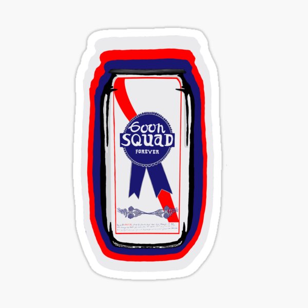Pabst Blue Ribbon beer Sticker for Sale by Kimi T Aunola