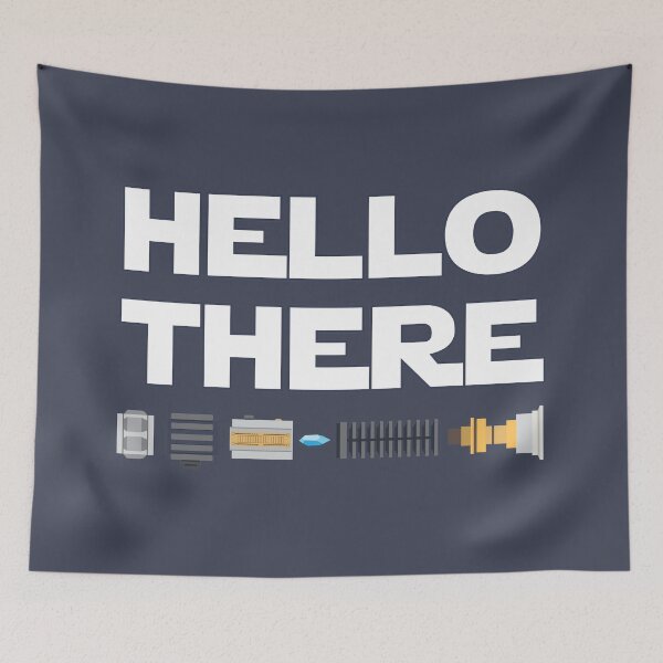 Item preview, Hello There designed and sold by Ironickdesigns.