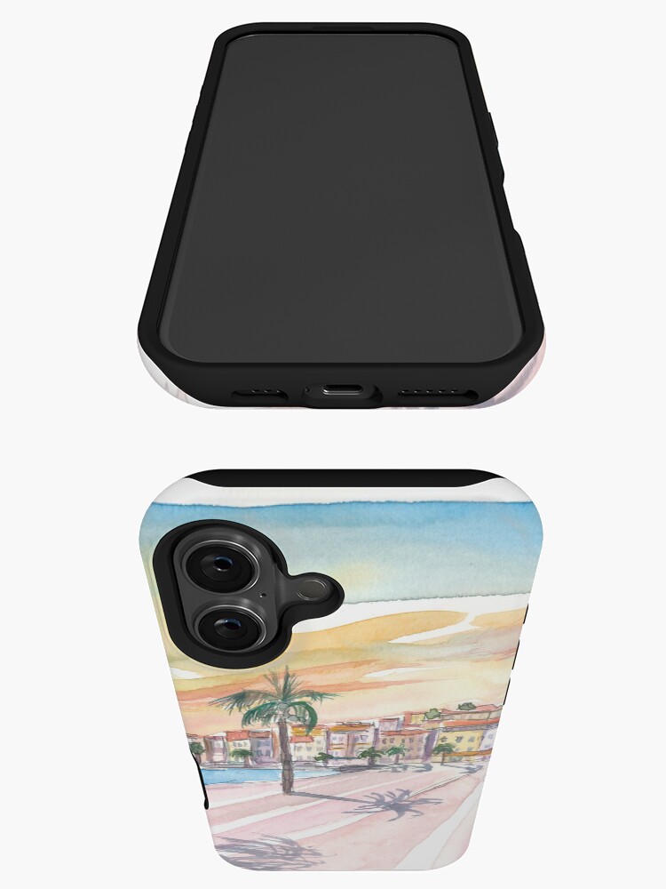 Thumbnail 3 of 4, iPhone Case, Cannes French Riviera Waterfront Promenade designed and sold by artshop77.