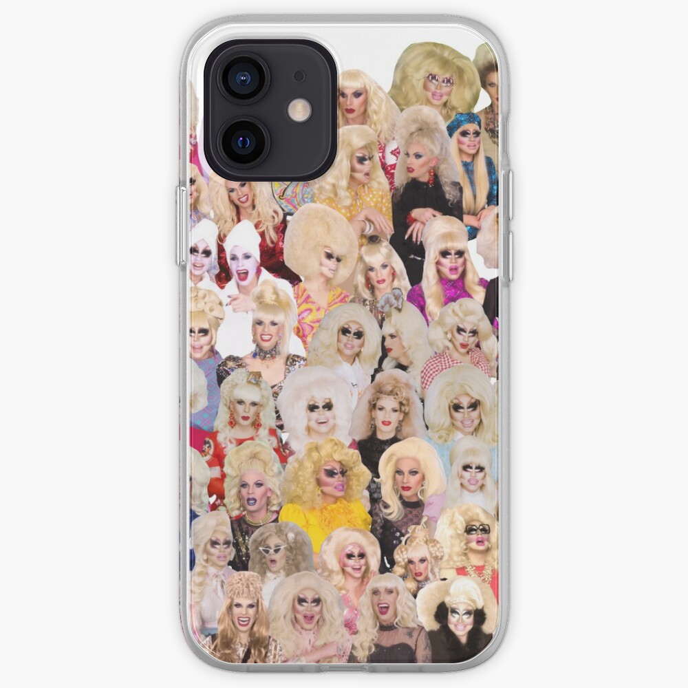 unhhhh trixie katya collage drag iPhone Case & Cover