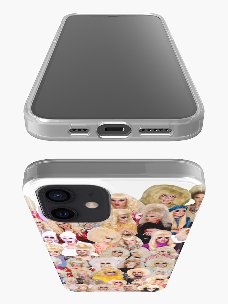 Alternate view of unhhhh trixie katya collage drag iPhone Case & Cover