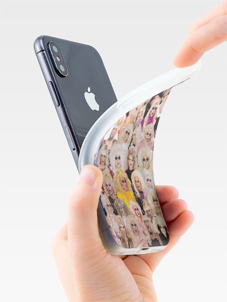Alternate view of unhhhh trixie katya collage drag iPhone Case & Cover