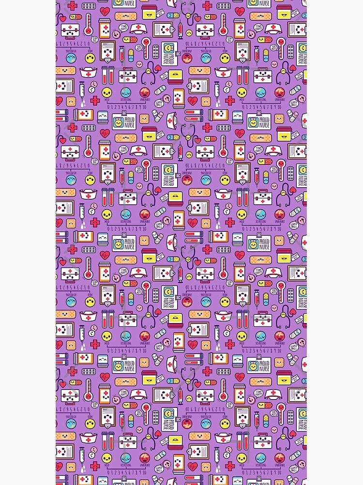 Proud to Be a Nurse / Purple by jsongdesign