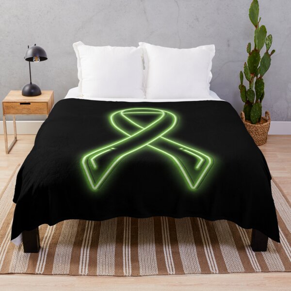Item preview, Light Green Neon Awareness Ribbon designed and sold by Elle Hazlett.
