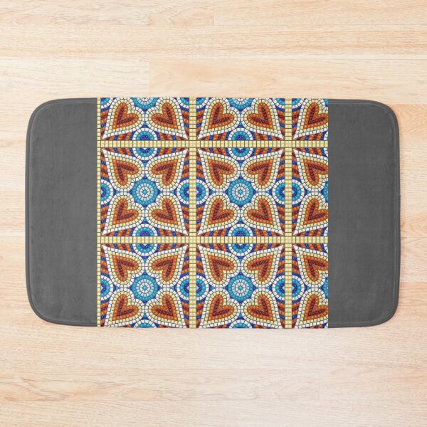 Item preview, Turkish tile flower designed and sold by Delicarte.