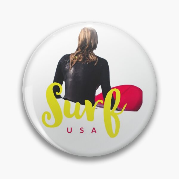 Item preview, SURF USA - MINIMALIST - USA - RED BOARD - SURFING  designed and sold by Tropical Blood.