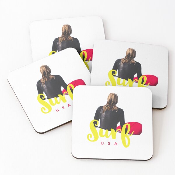 Item preview, SURF USA - MINIMALIST - USA - RED BOARD - SURFING  designed and sold by Tropical Blood.