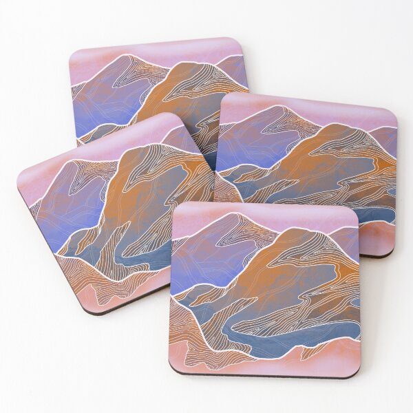 Item preview, Sun Glow Mountains designed and sold by Dori Sparrow.