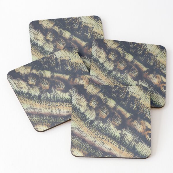 Item preview, Snakeskin Abstract Watercolor designed and sold by Leslie Rogers Todder.
