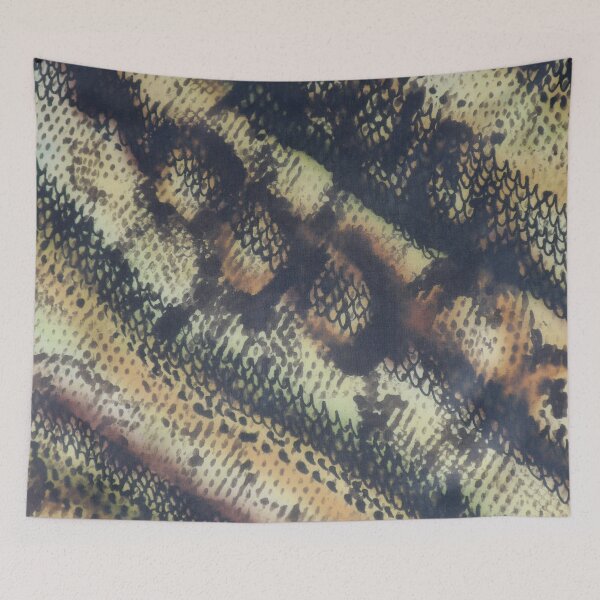 Item preview, Snakeskin Abstract Watercolor designed and sold by Leslie Rogers Todder.