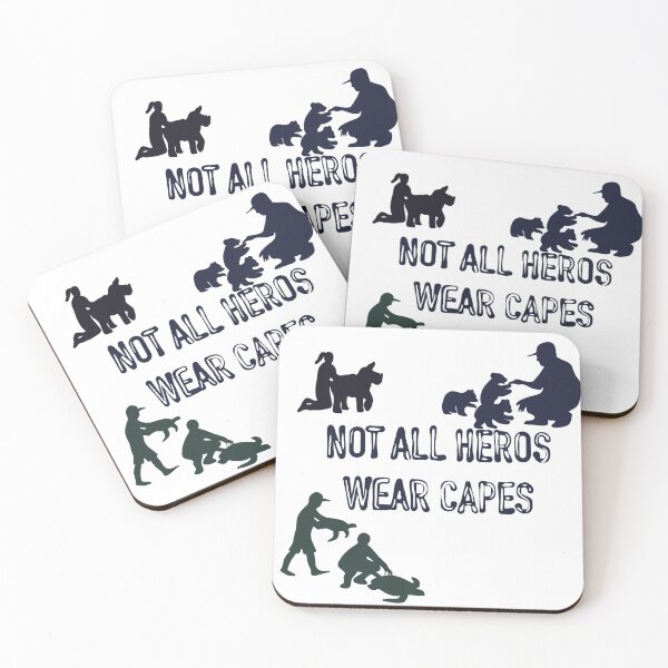 Item preview, Not All Heros Wear Capes designed and sold by WildlyArtistic.