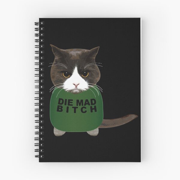Item preview, Angry Kitty designed and sold by YouAreHereArt.