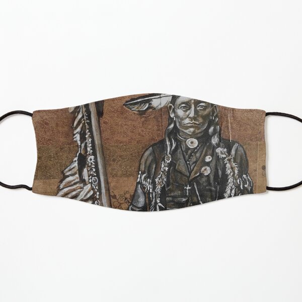 Indian with spear Kids Mask