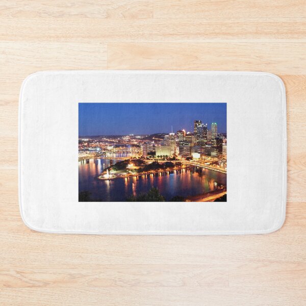 Item preview, City at Night - Pittsburgh, PA designed and sold by searchlight.