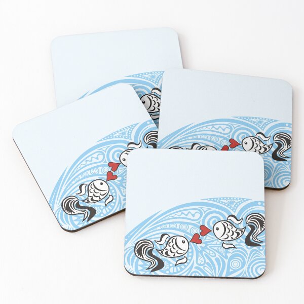 Item preview, Kissing Fish designed and sold by Juliemorey.