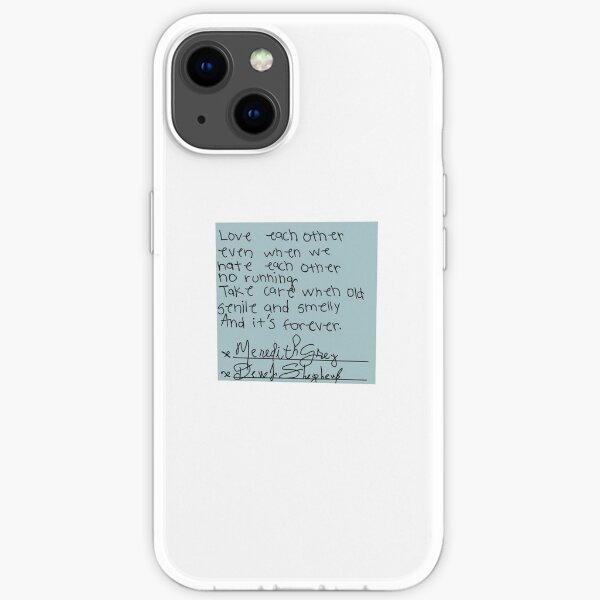 Post-it Greys Anatomy iPhone Flexible Hülle