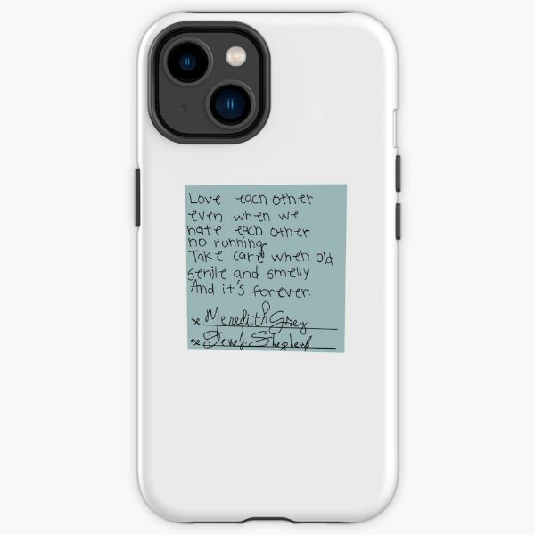 Post-it Greys Anatomy iPhone Robuste Hülle
