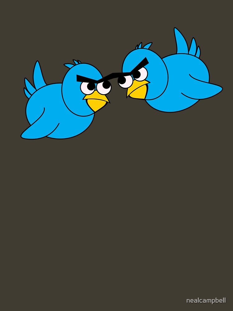 Angry Twitter Birds by nealcampbell