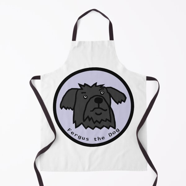 Item preview, Fergus the Dog Portrait designed and sold by ellenhenry.