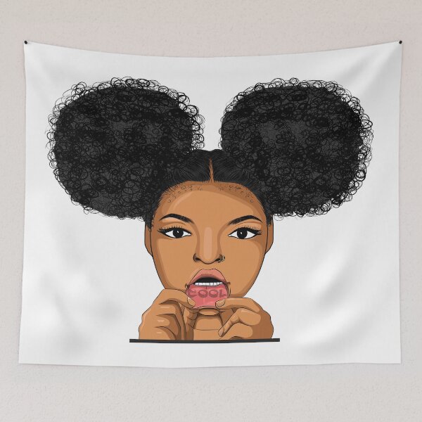 Item preview, Cool  Afro girl designed and sold by NataliaSoltan.