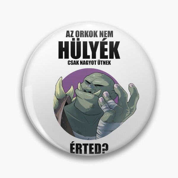 Item preview, Az orkok nem... designed and sold by Ezevin.