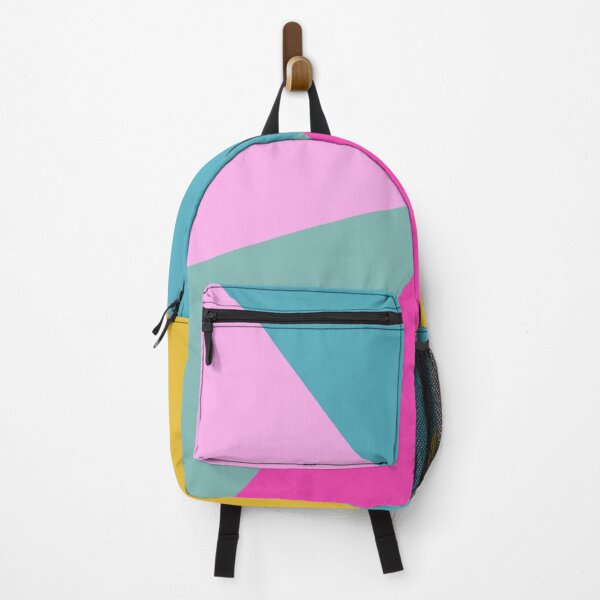 Item preview, Bright and Bold Color Block Geometric Pattern in Blue, Yellow, and Pink designed and sold by JuneJournal.