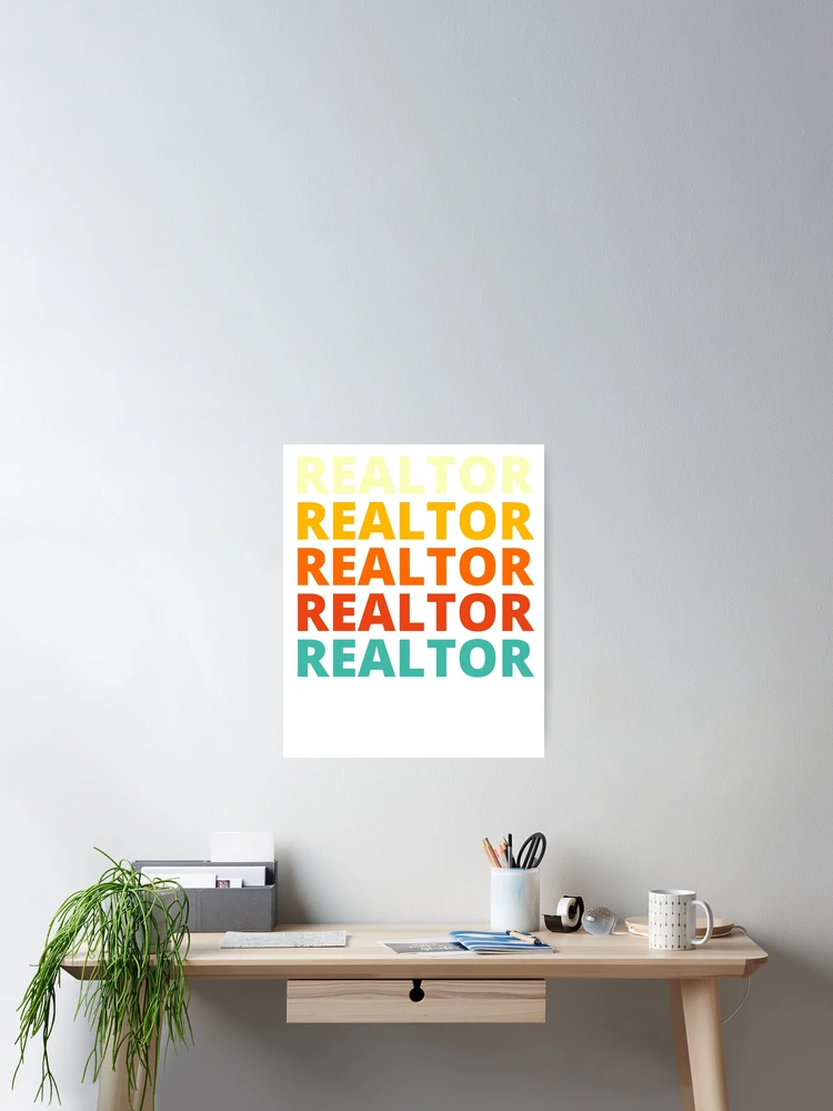 Thumbnail 2 of 3, Poster, Vintage Retro Realtor designed and sold by Sonyi.