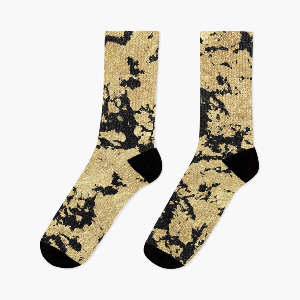 Item preview, Trendy Modern Gold Black Glitter Marble Image designed and sold by InovArtS.
