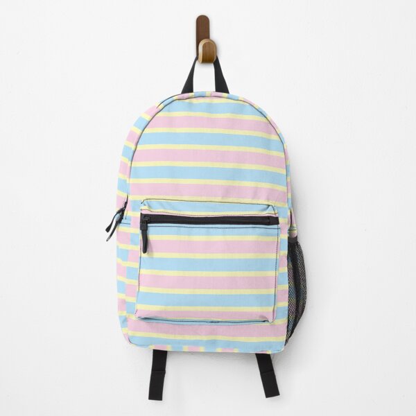 Item preview, Varying Horizontal Stripes - Yellow, Blue and Pink designed and sold by TheFrostedDonut.
