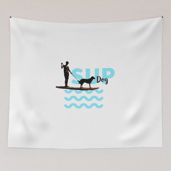 Item preview, PADDLE SURFING - SUP DOG - PADDLE SURFING WITH DOG - SUPING DOGS designed and sold by Tropical Blood.