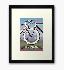 GIRO D'ITALIA Framed Print