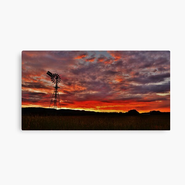 Item preview, Windmill, Sunset, Romsey designed and sold by KYLIE MCKAY.