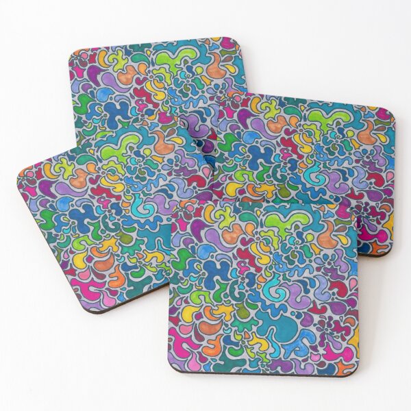 Item preview, Rainbow Blobs designed and sold by Hannah Staab.