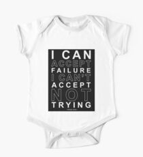 I Can Accept Failure - Michael Jordan One Piece - Short Sleeve