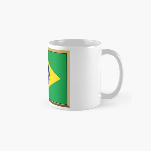 Brazil Flag Coffee Mugs for Sale