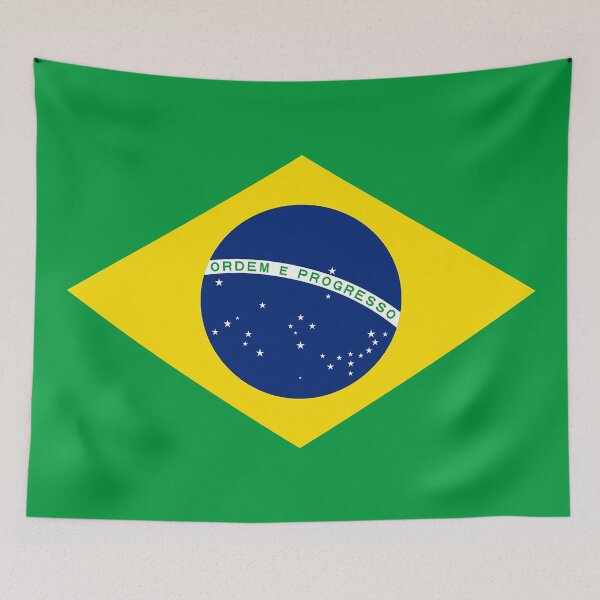 Item preview, Brazil Flag Gifts, Stickers & Products (GF) designed and sold by mpodger.