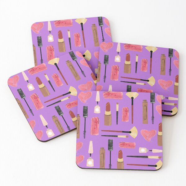 Item preview, Makeup collection Purple background designed and sold by IlonaP99.