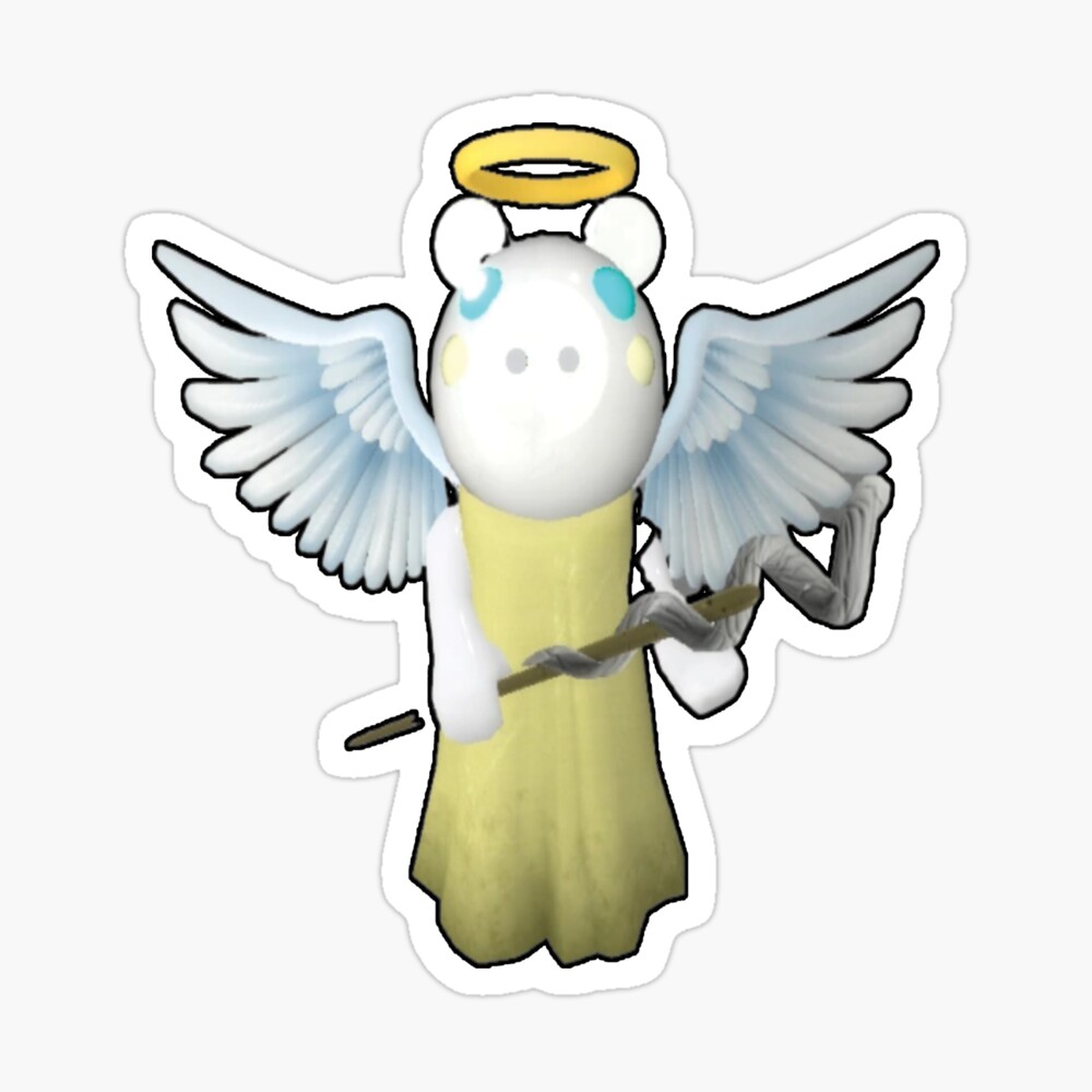 Angel Piggy Roblox Roblox Game Piggy Roblox Characters Water Bottle By Affwebmm Redbubble - 32 best roblox gfx images roblox pictures roblox animation