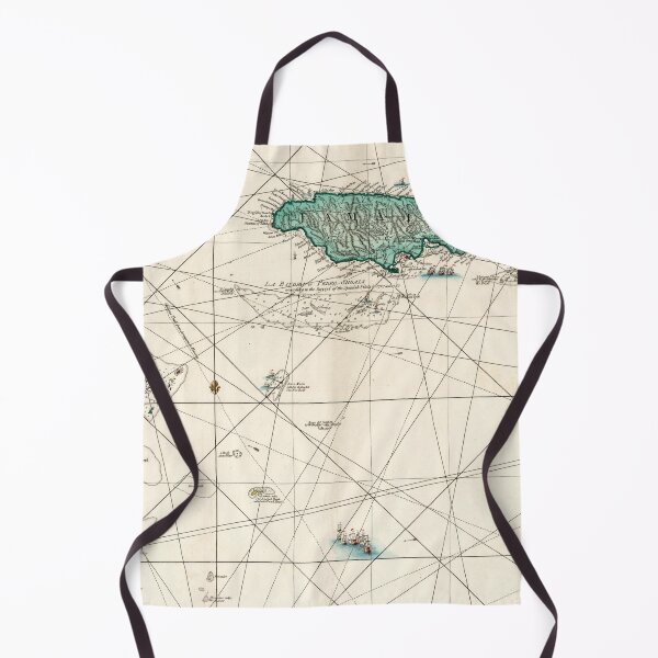 Item preview, Vintage Jamaica & Cape Gracias Map (1775) designed and sold by BravuraMedia.
