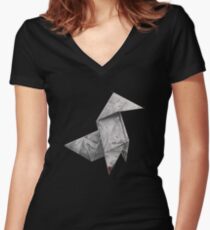 Heavy Rain Women's Fitted V-Neck T-Shirt