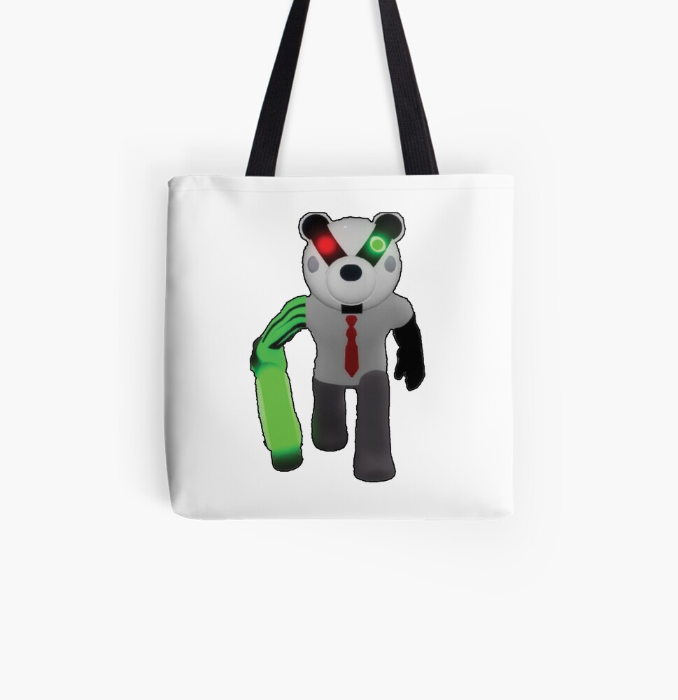 Badgy Piggy Roblox Roblox Game Piggy Roblox Characters Tote Bag By Affwebmm Redbubble - roblox in a bag