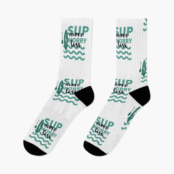 Item preview, SUP MORE - WORRY LESS - STAND UP PADDLE - PADDLE SURFING  designed and sold by Tropical Blood.