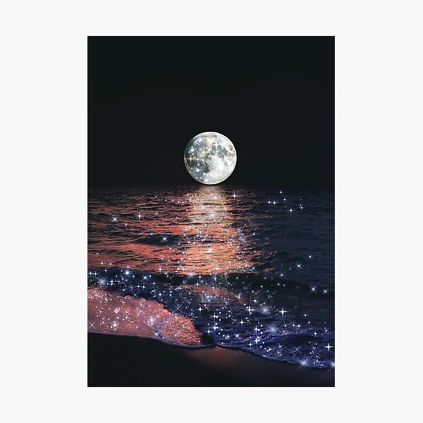 Item preview, Floating in the moon's evening glow designed and sold by mensijazavcevic.