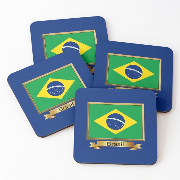 Item preview, Brazil Flag Gifts, Stickers & Products (N) designed and sold by mpodger.