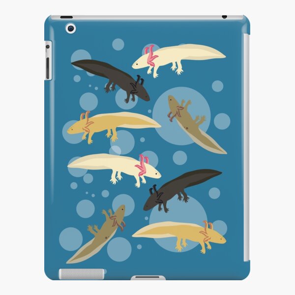 Axolotl Pattern iPad Snap Case