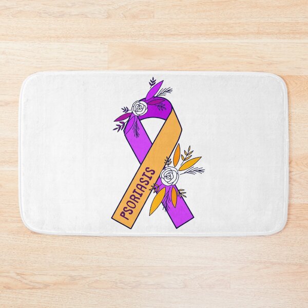 Item preview, Psoriasis Awareness, Purple Orange Ribbon designed and sold by lozo828.