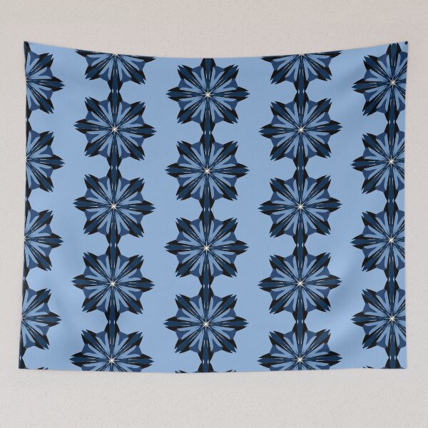 Item preview, Blue flower designed and sold by Abstractlara.