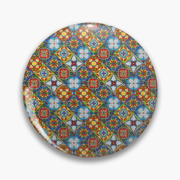 Item preview, Turkish flower tile flower designed and sold by Delicarte.