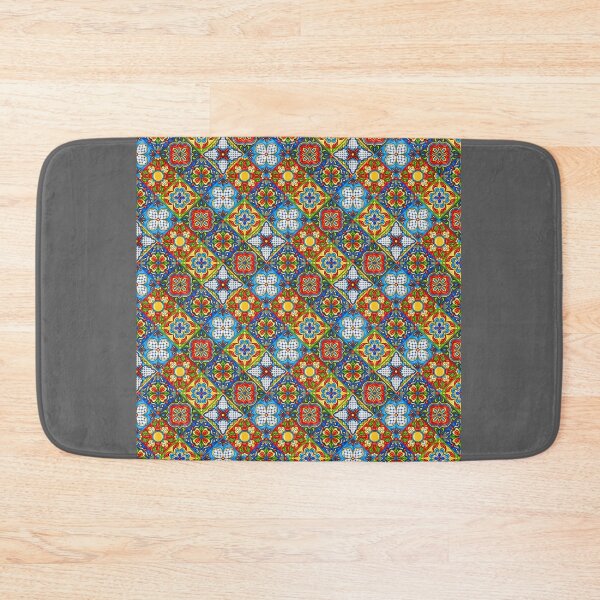 Item preview, Turkish flower tile flower designed and sold by Delicarte.
